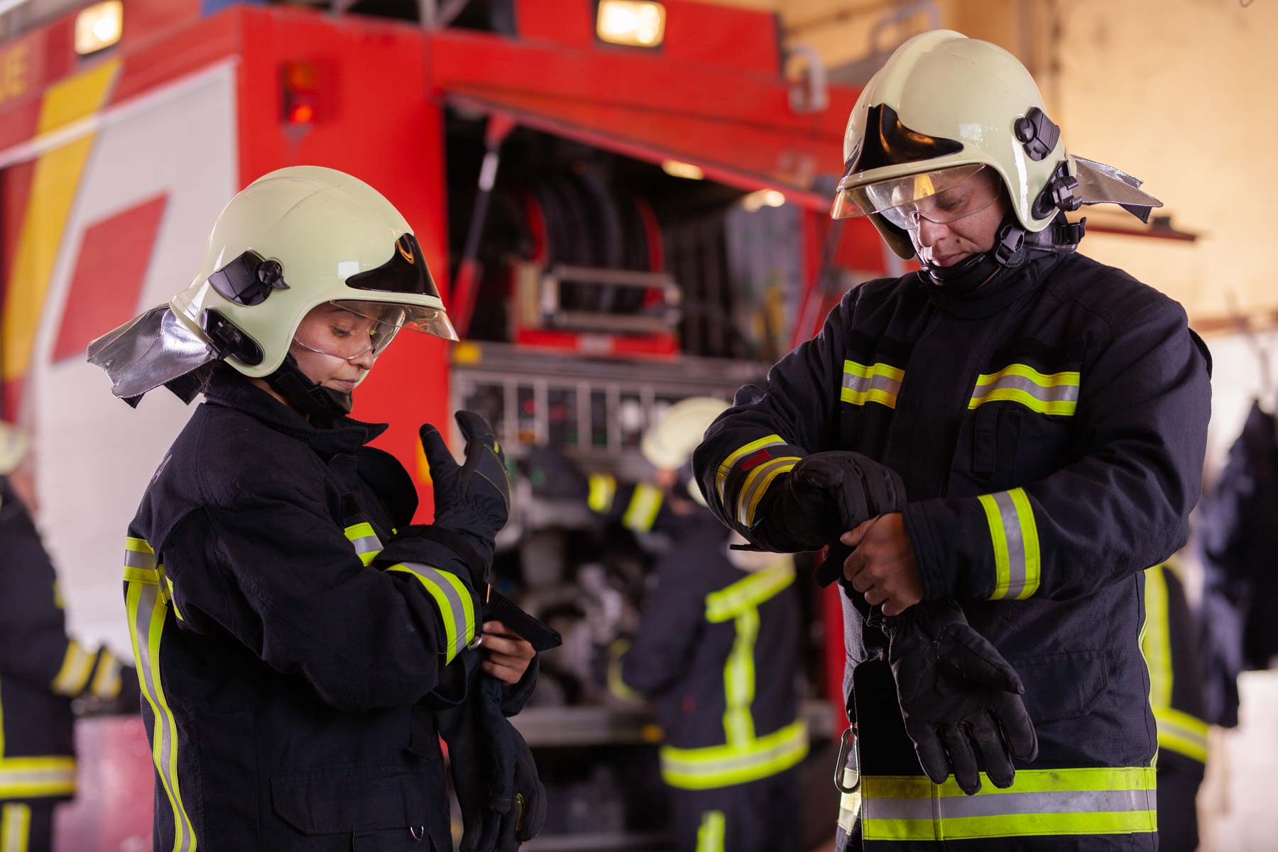 Freiwillige Feuerwehr Glücksplan Benefiz Kinder Spielplatz